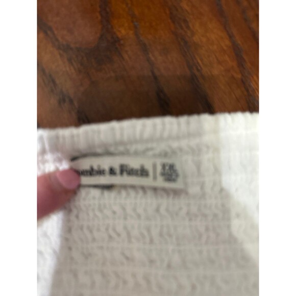 Abercrombie & Fitch Halter Crop Top Linen NWT - Picture 4 of 6